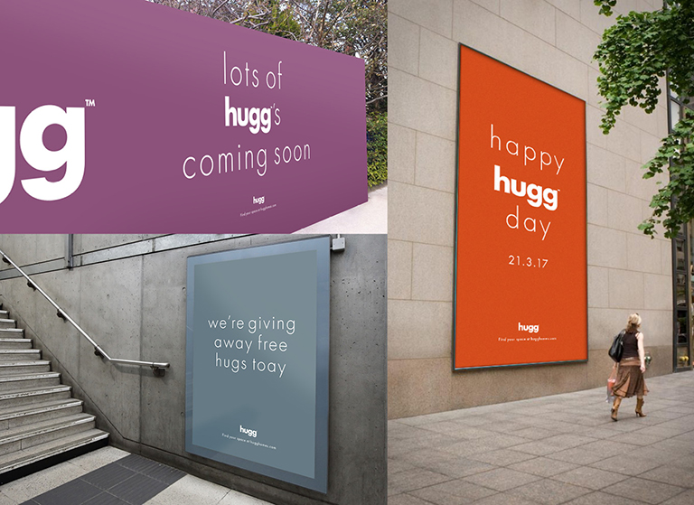 Hugg Homes Advertising