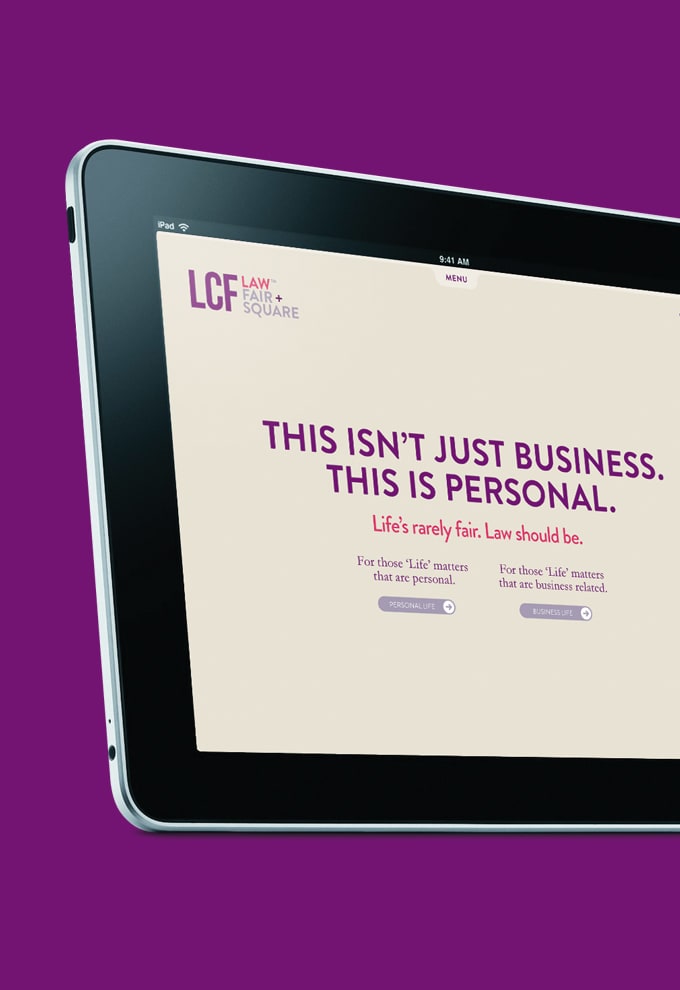 LCF Law - Digital application